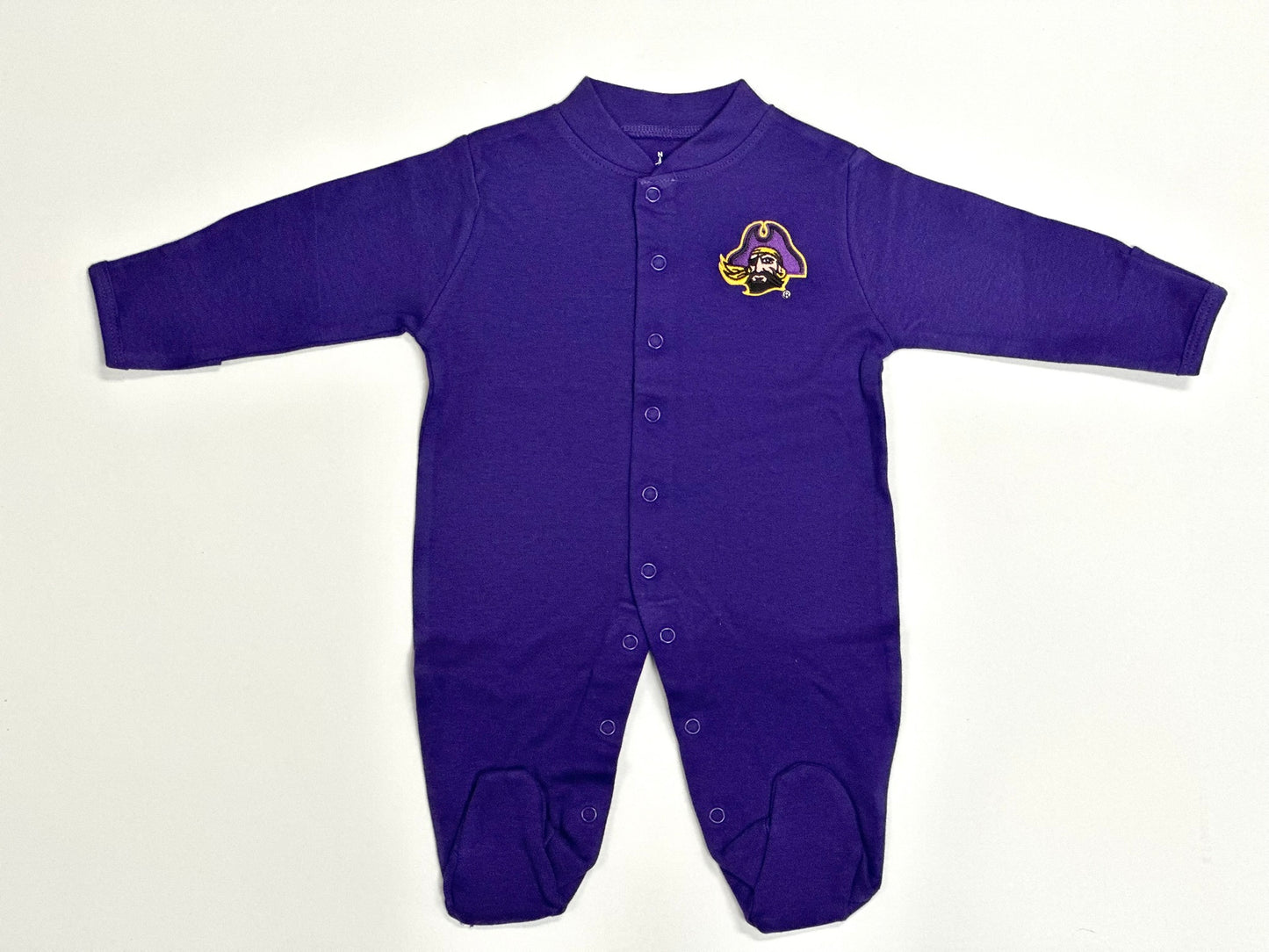 ECU Footed Romper